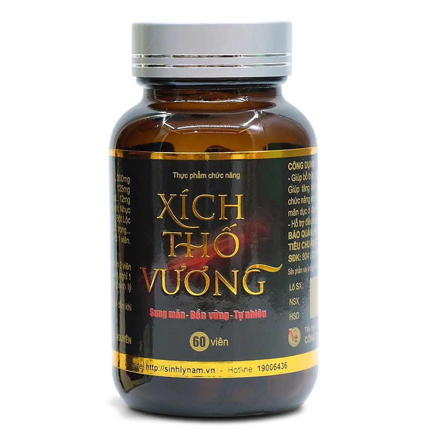 Thực Phẩm Chức Năng Viên Uống Xích Thố Vương X002 (60 Viên)